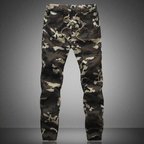 Camouflage Jogger Pants men Streetwear Elastic Waist 2020 Men Trousers Casual Pencil Harem Pant Jogging Comfort Male Pants P0115