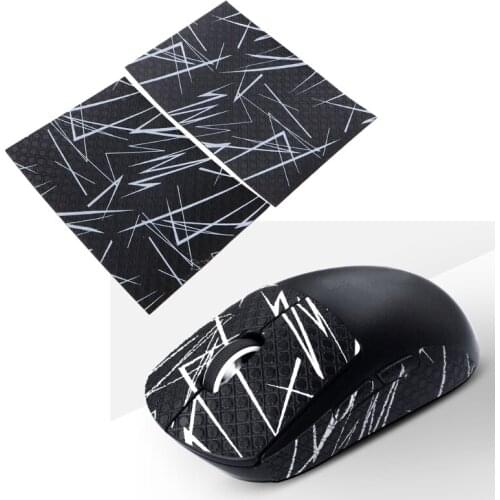 Black Mouse Skin Mouse Anti-slip Grip Tape DIY Version For Gaming Mouse Grip Upgrade Moisture Wicking Easy to use
