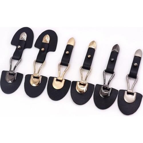 Button button monopoly windbreaker coat button high-end leather metal buckle sweater coat windbreaker belt leather buckle