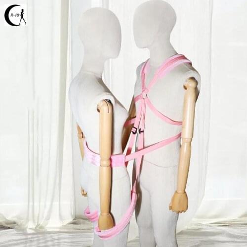 Leather BDSM Bondage Restraints Open Leg Adult SM Game Restrain Sex Swing For Women Sex Toys For Adults Couples Vibrator Gay Toy