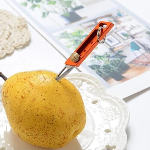 EDC Multipurpose Knife Camping Equipment Keychain Tool Multitool Key Pocket Letter Outdoor Pare Peeler