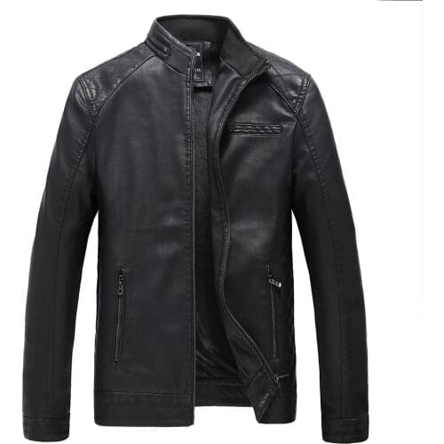 European Style Winter Thick Jackets Coat Men Genuine Leather Jacket Plush Stand Cowhide Jackets Casual Fashion Trend Quality
