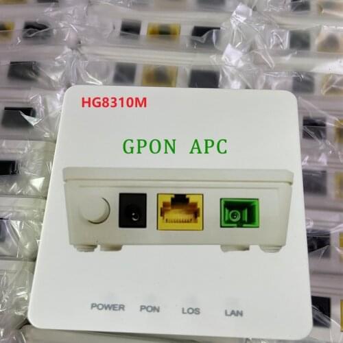 95% New Huawei GPON ONU ONT HG8310M 1GE FTTH Modem, SC APC interface English firmware