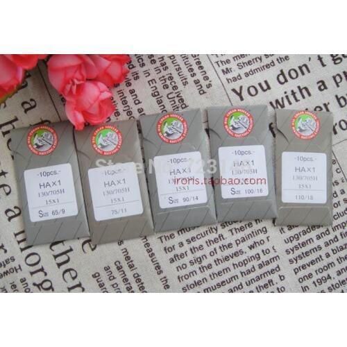 ORGAN 10 Psc Industrial Sewing Machine Needles Cutting HAX1 15X1 HA*1 for Juki Typical for Brother Janome Siroba Kancai