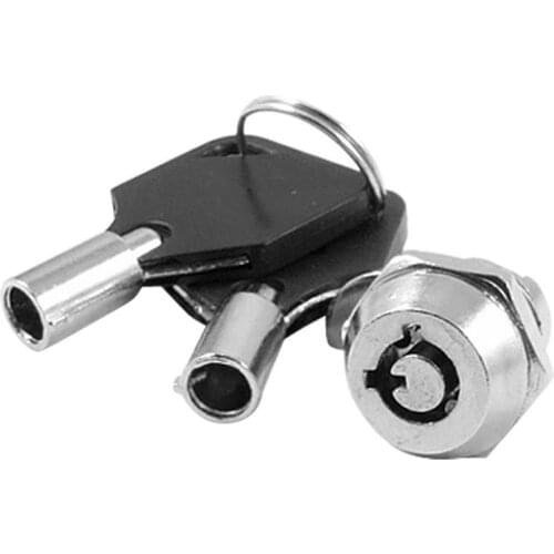 Plastic Material 1PCS JET Cam Cylinder Locks Door Cabinet Mailbox Cabinet Drawer Locker Security Furniture Locks With Keys