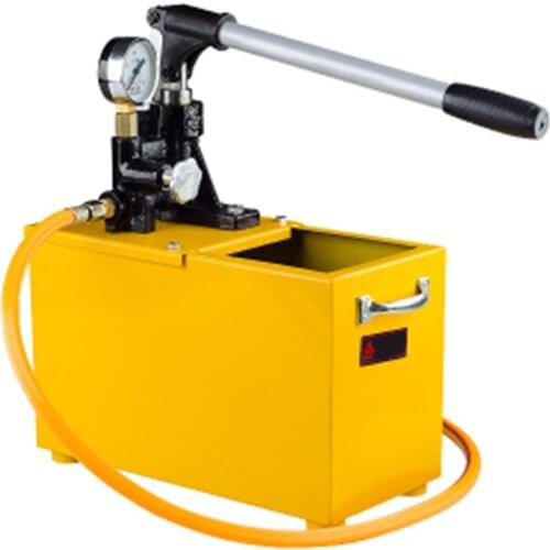 SB-1.6 Manual Pressure Test Pump (Iron Box) 1.6MPa Pipeline Pressure Gauge Water Pipe Pressure Pump Leak Detector