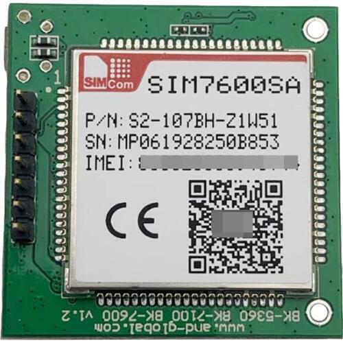 SIMCOM SIM7600SA breakout board 4G LTE cat1 module sim7600 EVB board B1/B2/B3/B4/B5/B7/B8/B28/B40/B66 for Australia/New Zealand