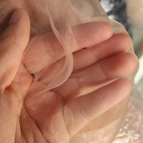 Thinner-Soft-mono-gauze-net-materials for making toupee base mono-yarn-voile-fabric