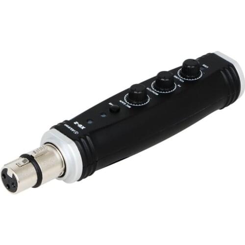 Alctron XU-2 MKII usb converter XLR to USB Microphone Pre-amp,Computer Audio Interface,Digital Audio Converter with power supply