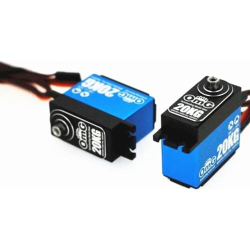 OmG ST-20DC 20kg Waterproof Standard Digital Servo 1:10 Rc Car / Above 1.4m Plane Brush Motor High Voltage Servo For Rc Car Part