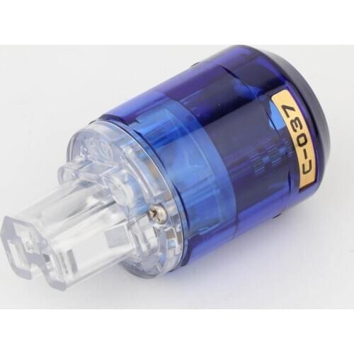 High Quality C037T Rhodium Plated IEC Female Plug HIFI IEC Connector