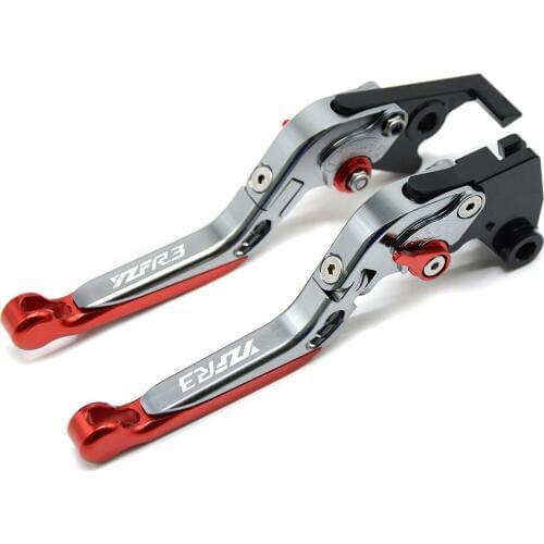 YZF-R3 For YAMAHA YZF R3 YZFR3 YZF-R3 2015 2016 2017 Motorcycle Accessories Handlebar CNN Folding Extendable Brake Clutch Levers
