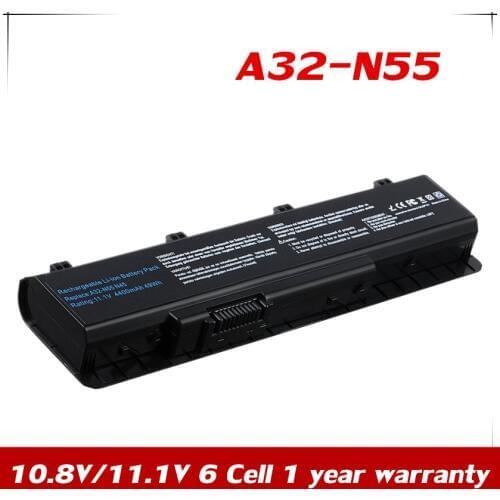 7XINbox 10.8V A32-N55 Battery For ASUS N45 N45E N45S N45F N45J N55 N55E N55S N55SF N55SL N75S N75SL N75SJ N75E N55SF N45SV