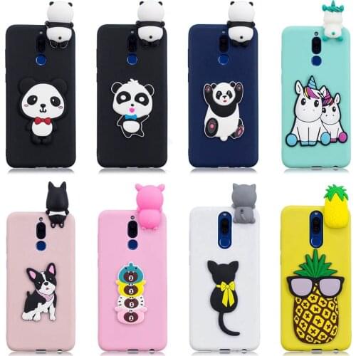 3D Relief Silicon Phone Case For Xiaomi Redmi 8 8A Cute Soft Unicorn panda bear TPU Cover For Xiaomi Redmi Note 8T 8 8 Pro
