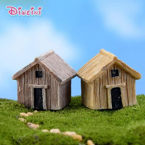 Wooden house Figure Mode Miniature Figurine Pretend play Kitchen Toy Doll House DIY Accessories gift Baby Gift