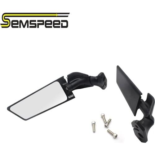 Motorcycle Newest Side Mirrors Modified Wind Wing Adjustable Rotating Rearview Mirror For KAWASAKI NINJA650 2016-2019 2020 2021