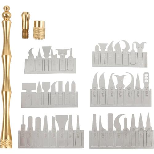 CPU Chip Repair Dismantling Tool Kit Chip Demolition Paddle Knife Remove Glue Blade Solder Pad Spatula