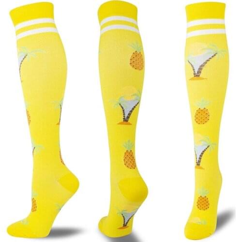 Compression Socks 20-30mmhg Women Men Socks Breathable Running Cycling Compression Nursing Sports Crossfit Flight Travel Socks