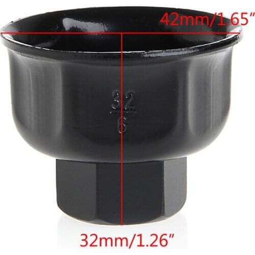 New 32mm 3/8" Auto Car Oil Filter Wrench Socket Drive New