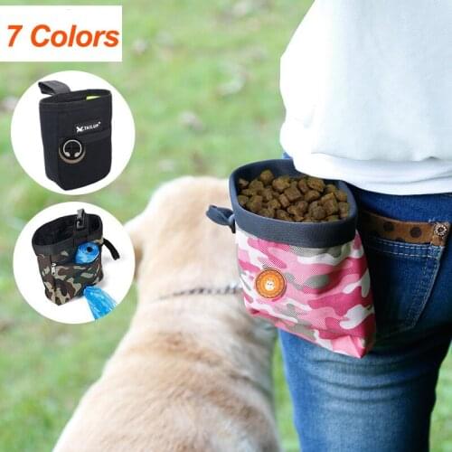 Outdoor Portable Training Dog Snack Bag Pet Supplies Strong Wear Resistance Large Capacity Puppy Products Waist Bag Durable