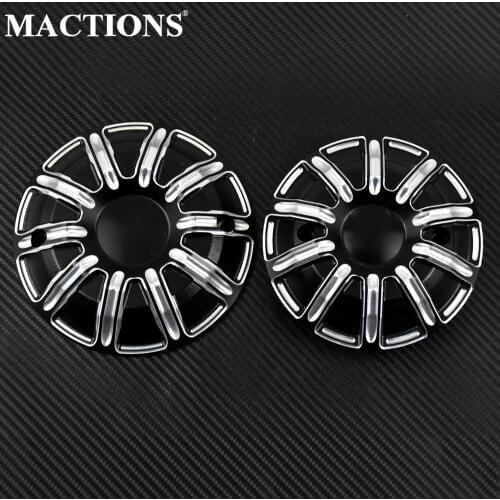 Motorcycle Stator+Primary Cover 2Pcs/Set CNC Aluminum Black Motorcycle Engine Cover For Indian Scout 2015 2016 2017