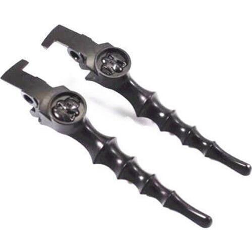 Universal Black Motorcycle Hydraulic Clutch Brake Levers Dual Sport bike Touring Cruiser Chopper Custom