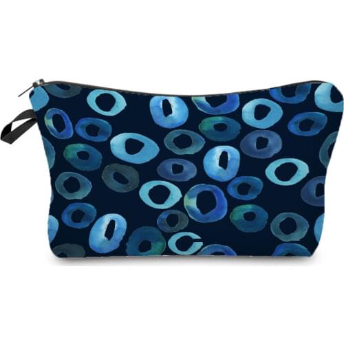 Waterproof Womens Makeup Bags Fashion Printed Pattern Cosmetics Organizer Bag Portable Storage Bags for Women Small Beauty Bag