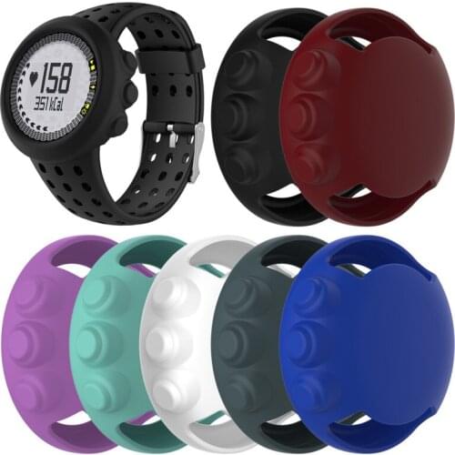 High Quality Silicone Skin Smartwatch Anti-scratch Watch Shell For Suunto Quest Fashion Replacement Protective Case Cover