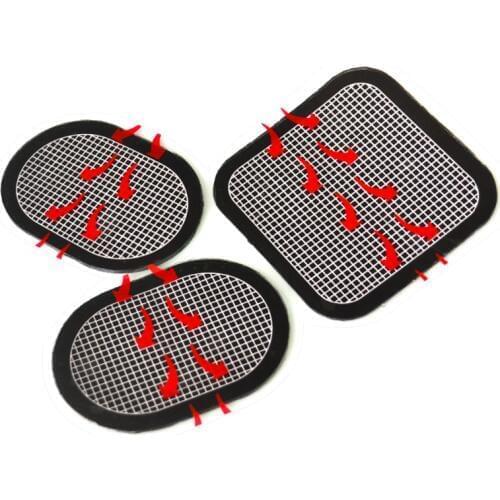 1pack Reusable Self-Adhesive Belt Replacement Gel Pads Waist Belt Pads Massager Pad For Massage And Relieving Pain 3pcs/pack