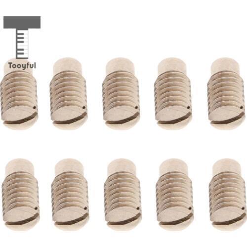 Tooyful 10pcs Sax Adjusting Screws for Alto Tenor Soprano Saxophone