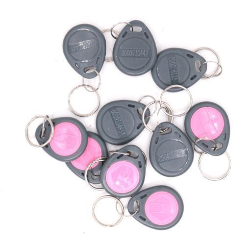 10PCS RFID 125KHz EM ID 4100 Keyfobs Tags ID Card Access Control