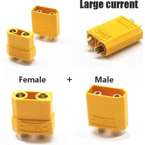 10PCS XT30 XT60 XT90 Male Female Bullet Connectors Plug For RC Lipo Battery Wholesale For RC Lipo Battery Quadcopter Multicopter