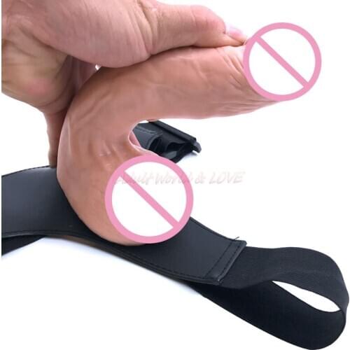 2017High quality 2 colors Dildo pants strapless strap on dildo harness lesbian strapon sex toys dildo for women and men strap on
