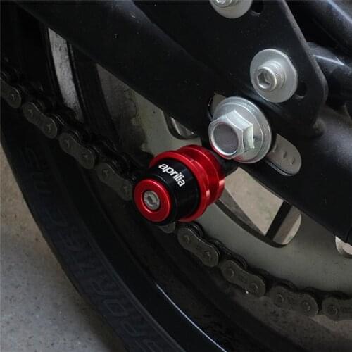 6MM Accessories Motorcycle Aluminum Swingarm Spools slider stand screw For Aprilia Dorsoduro 1200 2013-2014 RSV 1000 R 2002-2008