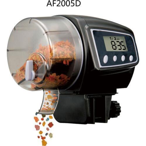 Automatic Fish Feeder for Aquarium Fish Tank Auto Feeders with Timer Pet Feeding Dispenser LCD Indicates Fish Feeder