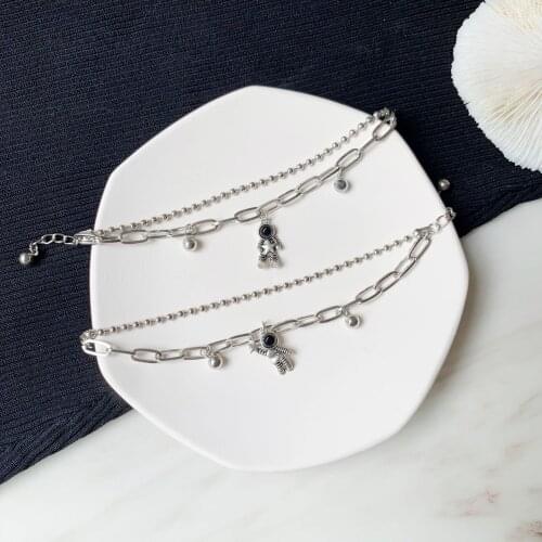 Star picking astronaut bracelet, lovers fashion, personality fashion, star picking cute, Academy style, girlfriends gift