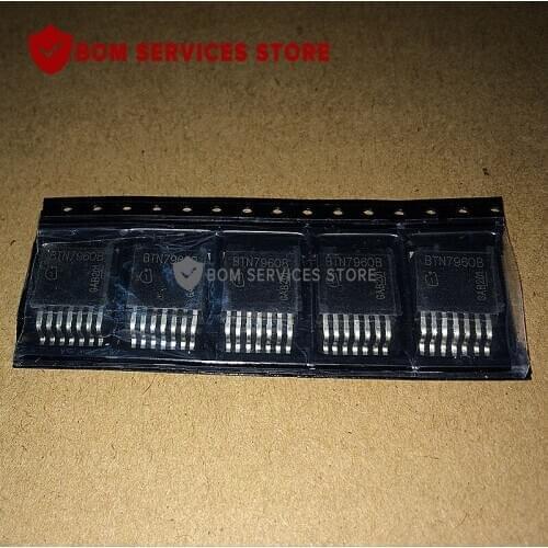 Fast Delivery 10PCS BTN7960B Half Bridge Driver 8V to 18V 8-Pin TO-263