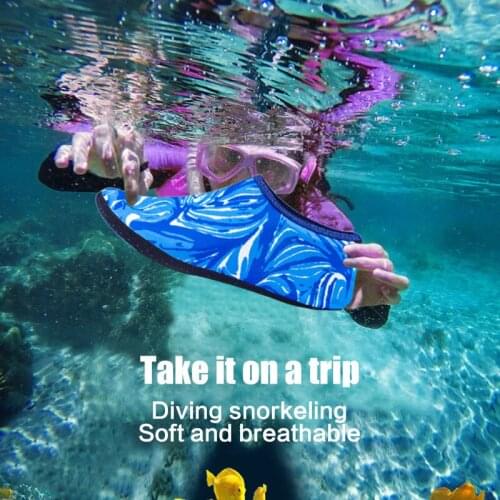 Beach Shoes Quick Dry Non-Slip Diving Socks Swimming Pool Surfing Snorkeling Sock Swimming Fins Flippers Water Sport Shoes