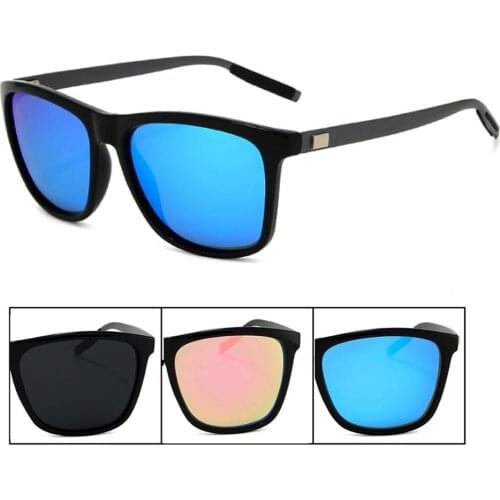 CLARA VIDA Polarizaed Squared Mirror Myopia Shortsighted Sunglasses Euro-American style Driving Men Women -1.0 -1.5 -2.0 To -6.0