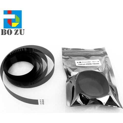 Solvent printing machinery parts 150lpi 4.5m 15mm raster encoder strip for Inkjet Printer Spare Parts Raster Strip