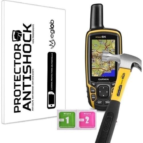 Screen protector Anti-Shock Anti-scratch Anti-Shatter compatible with Garmin GPSMAP 64
