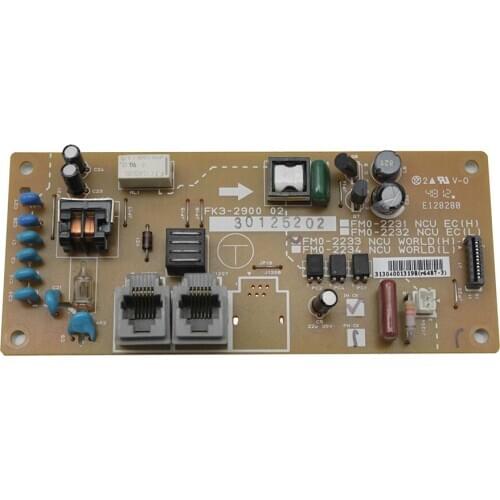 FM0-2233 NCU PCB Assembly for Canon FAX-L100 L150 L170 150 170 Fax Board Network Board Printer Spare Parts
