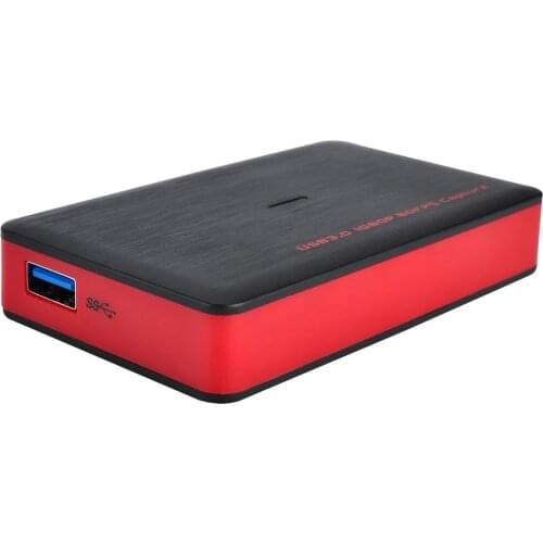 HD Video audio recorder USB 3.0 Game video Capture Plug and Play HD Input Output for XBOX One PS4 Windows Linux MACb 1080P@60fps