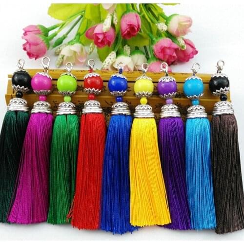 Short-style Lobster Red Tassels DIY Key Buckle Ear Carriage Accessories Package