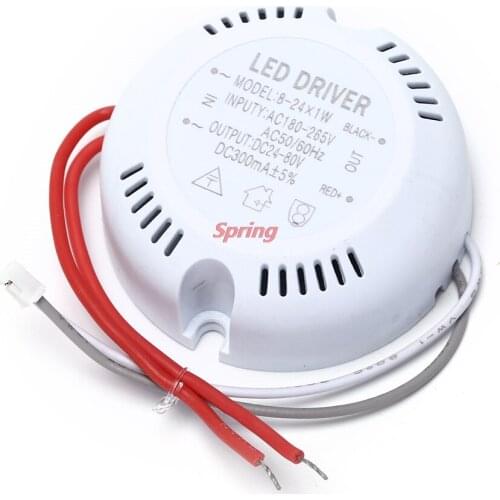Hot NEW 24W 36w LED Driver,Ceiling Driver,220v Round Driver Lighting Transform For LED Downlights,Lights High Quality