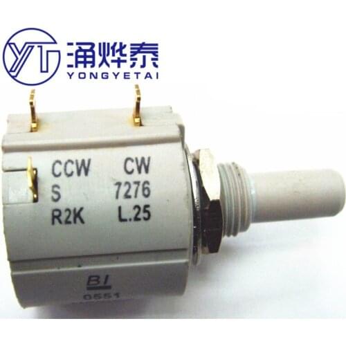 YYT 7276 R10K winding multi-turn potentiometer 1K 2K 5K 10K 20K 50K