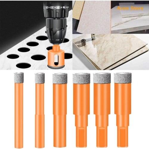 Hole Opener Dry Drilling Bit For Concrete/ Tile/Ceramic/ Glass/ Hard Plastic Drill Bit Kit Diamond Drilling Hand Tools