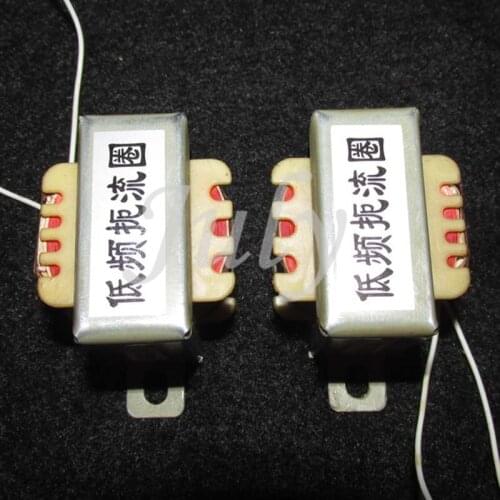2pcs Mixed iron core choke coil 40 ~ 45H, used to filter high voltage power supply of tube amplifier to eliminate hum