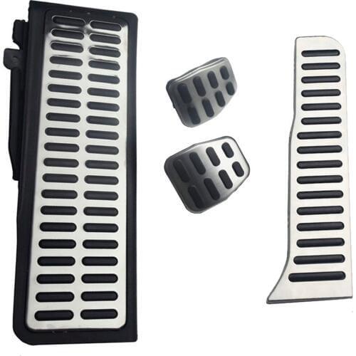 Car-styling Stainless Steel pedal For vw Golf 5 6 Jetta MK5 MK6 Scirocco for Skoda Octavia