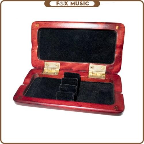 Solid Wood Oboe Reed Case Wooden Oboe Reed Holder Box Maple Wood Woodwind Accessories